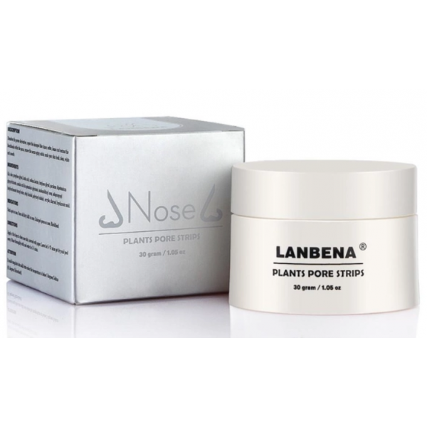 Маска для обличчя від чорних цяток Lanbena Nose Plants Pore Strips, 30 г