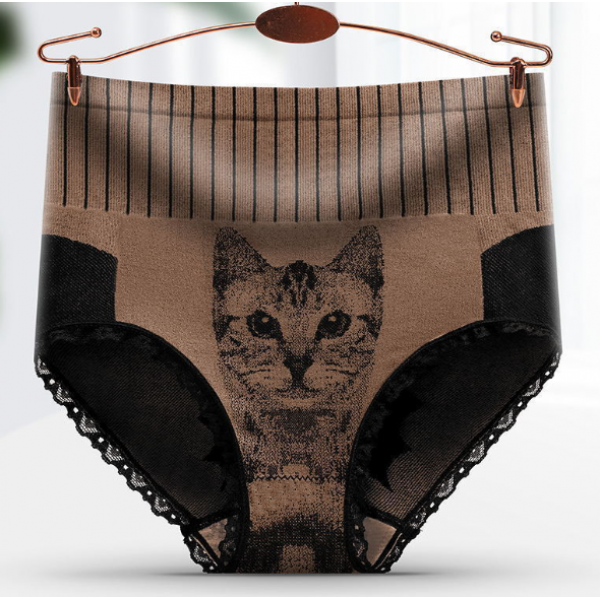 Трусики сліпи утягуючі, високі трусики моделюючі з принтом, три кольори, розмір L