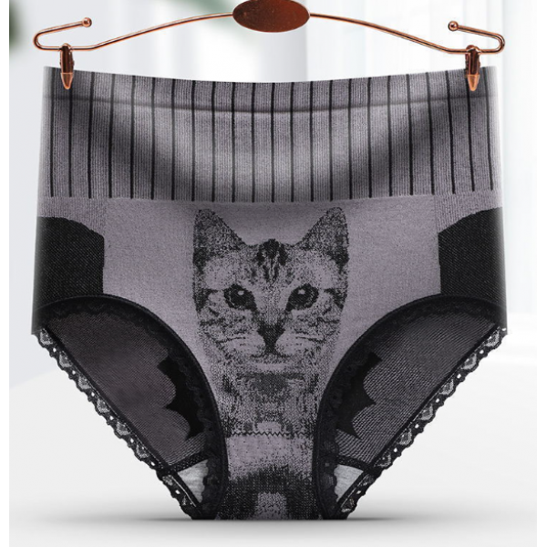 Трусики сліпи утягуючі, високі трусики моделюючі з принтом, три кольори, розмір L