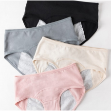 Трусики жіночі менструальні, бавовняні сліпи, трусики для менструацій, розмір ХХL