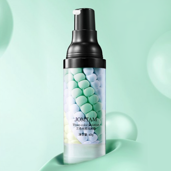 База під макіяж 3 в 1 триколірна, JOMTAM Three Color Isolation, 40г