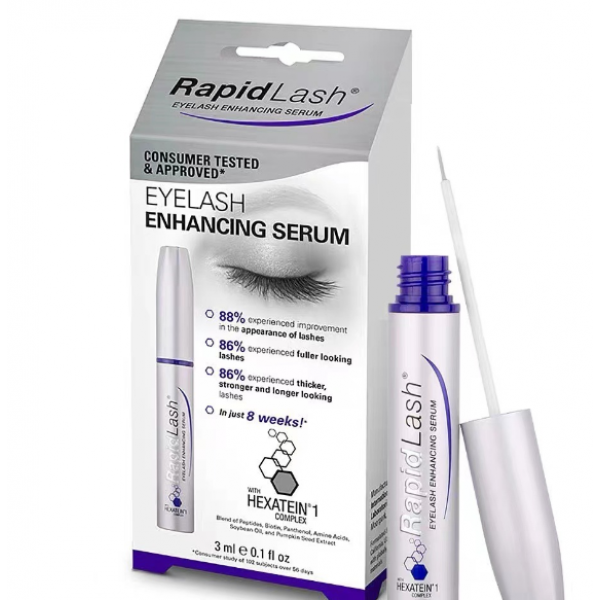 Сироватка для росту вій Rapid Lash, активатор росту вій, 3 мл