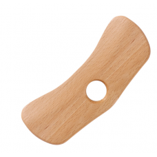 Шкребок Гуаша, дерев'яна пластина, масажер для Гуаша, 18,2х7,5 см