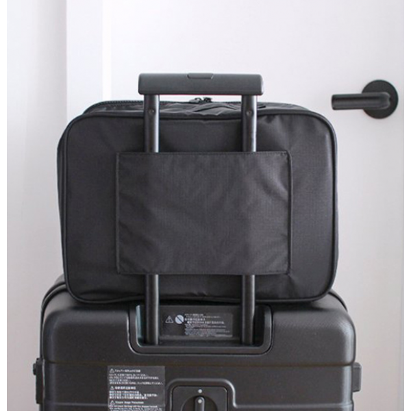 Сумка для подорожей "Kitty", рожева з принтом, 38х27х16 см