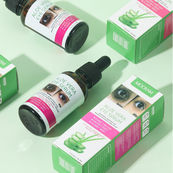 Сироватка для шкіри навколо очей Mooyam Aloe Vera Eye Serum, з екстрактом алое вера, 30 мл