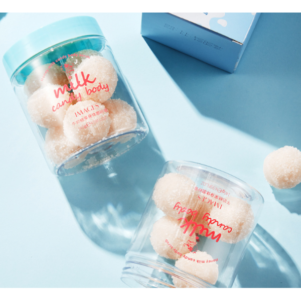 Скраб цукровий для тіла Images Milk Candy Body Scrub, з екстрактом молока, 140 г