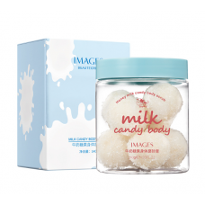 Скраб цукровий для тіла Images Milk Candy Body Scrub, з екстрактом молока, 140 г