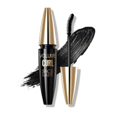 Туш для вій Sace Lady Volume Curl, водостійка, чорна, 10 г