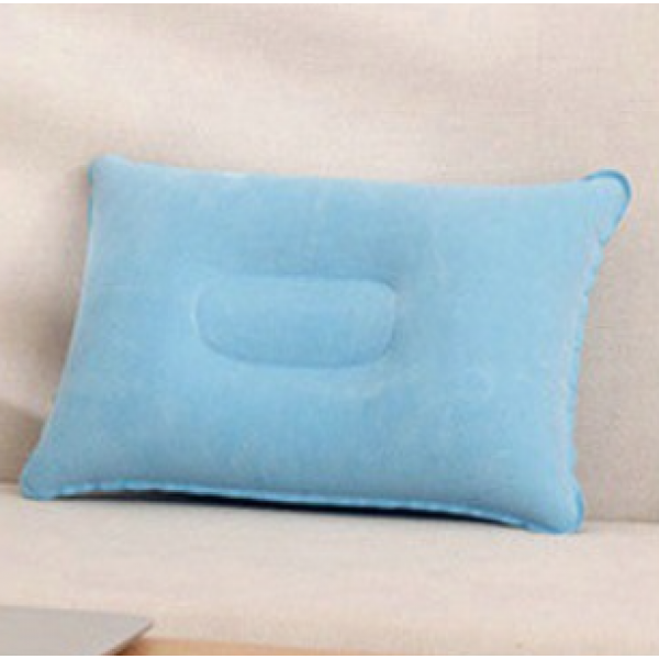 Подушка надувна, портативна, дорожня подушка, різні кольори, 34х22,5 см