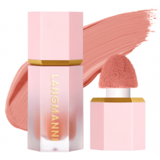 Рідкі рум'яна для обличчя Langmanni Color Bloom Liquid Blush, різні кольори, 5,2 мл