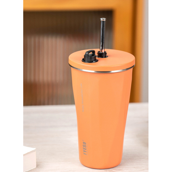 Термочашка для кави та води TYESO, чашка термос з нержавіючої сталі, різні кольори, 600 мл