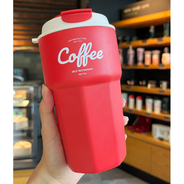 Термочашка Leo Coffee Cup, чашка термос з нержавіючої сталі, різні кольори, 420 мл