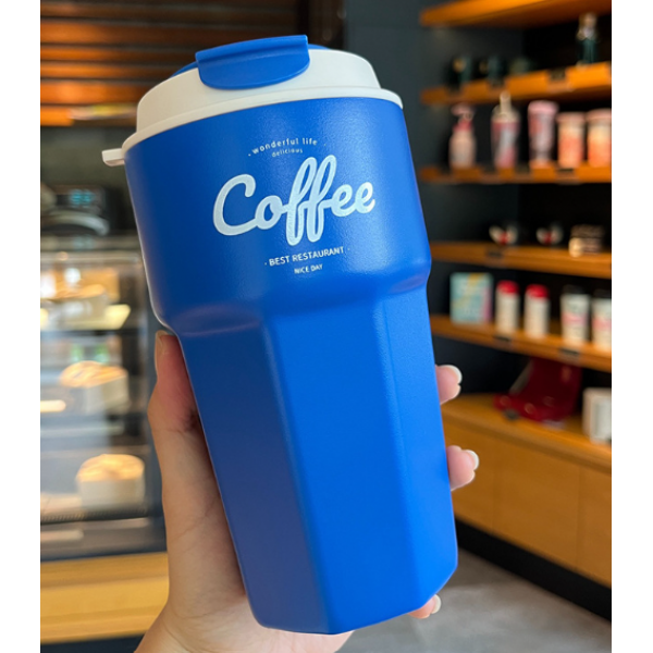 Термочашка Leo Coffee Cup, чашка термос з нержавіючої сталі, різні кольори, 420 мл