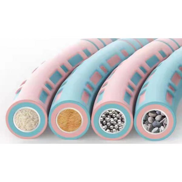 Обруч складаний Hula Hoop двоколірний м'який масажний 6 секцій d-94 см Обруч складаний Hula Hoop двоколірний м'який масажний 6 секцій d-94 см