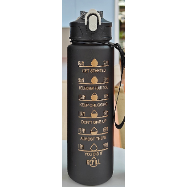 Пляшка для води, пляшка для спорту, різні кольори, 900 мл