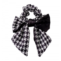 Резинка - бант для волос "Black&White", 19х13,5 см