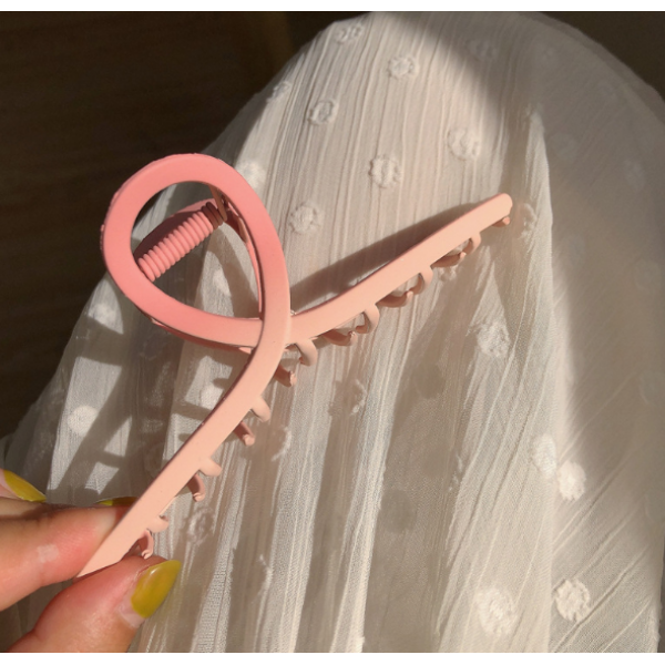 Крабик для волосся "Minimal Pink", рожевий, 11 см Крабик для волосся "Minimal Pink", рожевий, 11 см