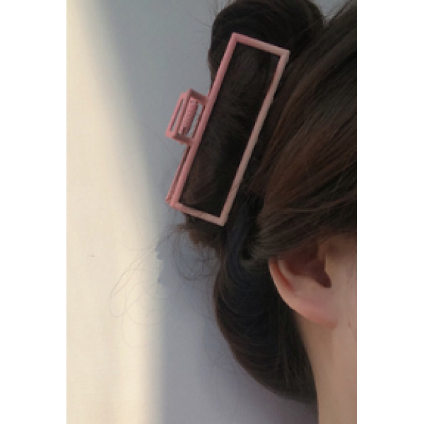 Крабик для волосся "Minimal Pink", рожевий, 9 см