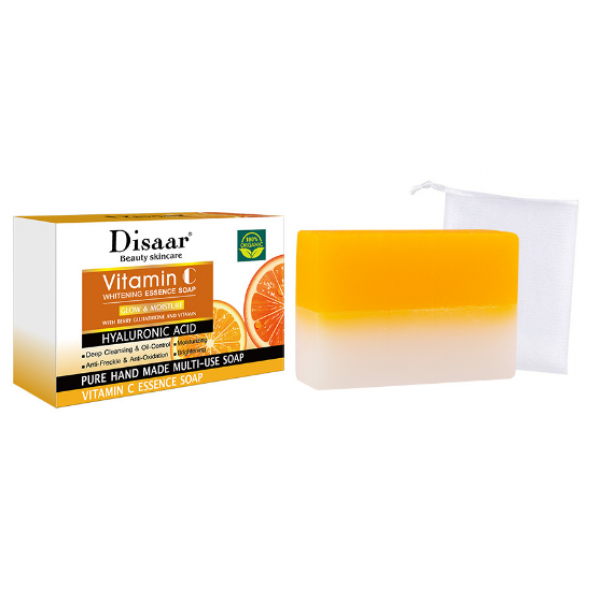 Мило відбілююче Disaar Vitamin C Whitening Essence Soap, з вітаміном С, 100 г