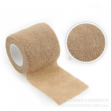 Бинт еластичний Coban 15 см, фіксуючий, самозакріплюючий, бинт Кобан, аутоадгезійний бинт, бежевий, 15 см х 4,5 м