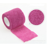 Бинт еластичний Coban 15 см, фіксуючий, самозакріплюючий, бинт Кобан, аутоадгезійний бинт, рожевий, 15 см х 4,5 м