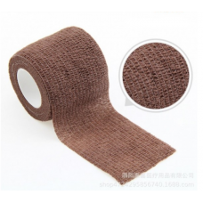 Бинт еластичний Coban 7,5 см, фіксуючий, самозакріплюючий, бинт Кобан, аутоадгезійний бинт, коричневий, 7,5 см х 4,5 м