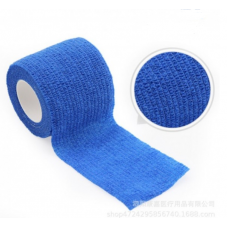 Бинт еластичний Coban 15 см, фіксуючий, самозакріплюючий, бинт Кобан, аутоадгезійний бинт, синій, 15 см х 4,5 м