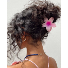 Затискач для волосся "Pretty Flower", 4 кольори, 7 см