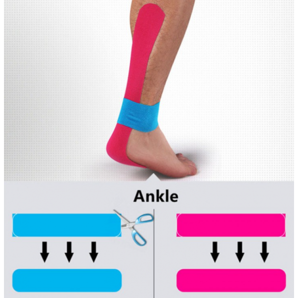 Тейп Кінезіо 7.5 см, кінезіологічна стрічка Kinesiology Tape, 7.5 см, бежевий
