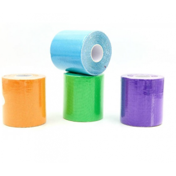 Тейп Кінезіо 7.5 см, кінезіологічна стрічка Kinesiology Tape, 7.5 см, бежевий