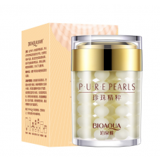 Крем - гель для обличчя зволожуючий Bioaqua Pure Pearls, з перлами, 60г