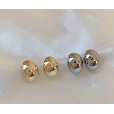 Сережки крапельки "Romantic", два кольори