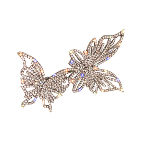 Брошка у формі метеликів "Beautiful Butterfly", срібло