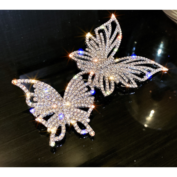 Брошка у формі метеликів "Beautiful Butterfly", срібло