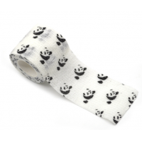 Бинт еластичний Coban 5см, Панда, фіксуючий, самозакріплюючий, бинт Кобан, самоклеючий, аутоадгезійний бинт, 5 см х 4,5 м