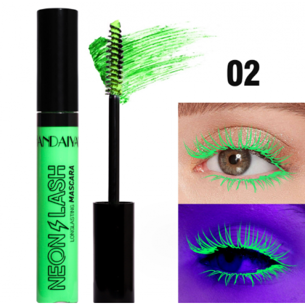 Туш для вій неонова Handaiyan Neon Lash Mascara, 6 кольорів, 9 мл Туш для вій неонова Handaiyan Neon Lash Mascara, 6 кольорів, 9 мл