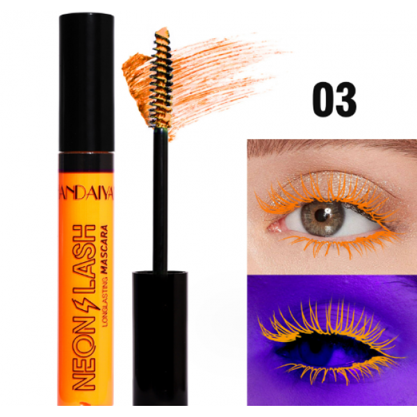 Туш для вій неонова Handaiyan Neon Lash Mascara, 6 кольорів, 9 мл Туш для вій неонова Handaiyan Neon Lash Mascara, 6 кольорів, 9 мл