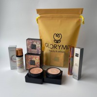 Набор Glorymix: Кушон Veze Beauty Linasi Cream, тон 02 слоновая кость + База под макияж Images Repair Cream + Тушь для ресниц 4D Senana Sky Mascara