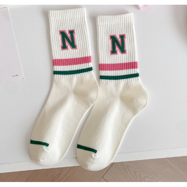 Шкарпетки жіночі, шкарпетки середньої довжини, шкарпетки в принт, 36-39