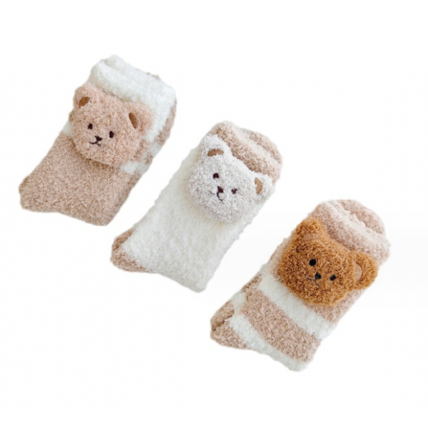 Шкарпетки з ворсом "Big Teddy", розмір 36 - 39, різні кольори