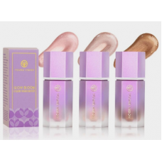 Хайлайтер рідкий із шиммером Young Vision, хайлайтер із аплікатором, рідкий люмінайзер, 3 кольори