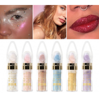 Хайлайтер для обличчя із шиммером Julystar Polvo De Hadas Magic Colour Shiner, 6 кольорів, 10 г