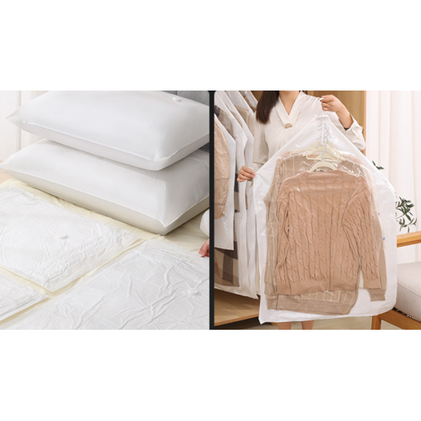 Насос вакуумний електричний, насос для вакуумних пакетів, насос для кемпінгу, насос євровилка, білий