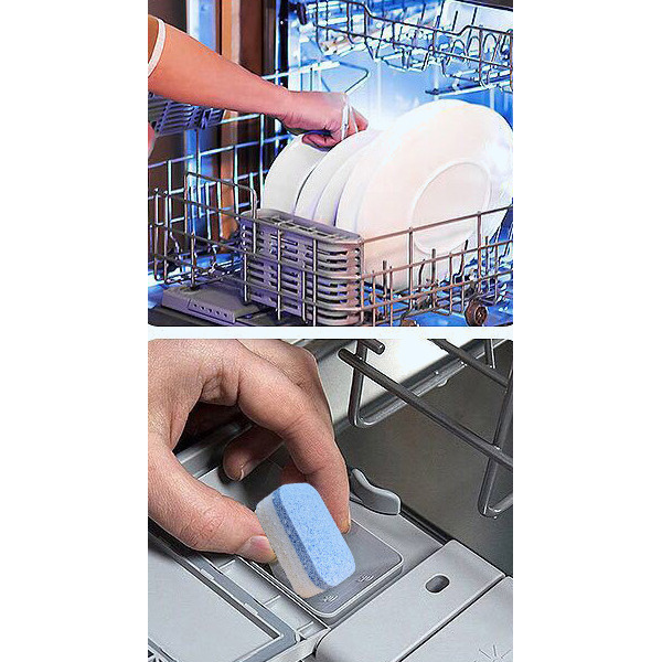 Таблетка для миття посуду в посудомийній машині, овальна таблетка, 0,02 гр, 1 шт