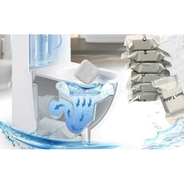 Таблетка для очищення унітазу Clean Tablet, з ароматом лимона, 1 шт