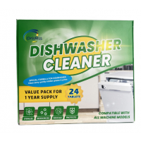 Набор таблеток для чистки посудомойных машин Oradess Dishwasher Cleaner,  24 шт