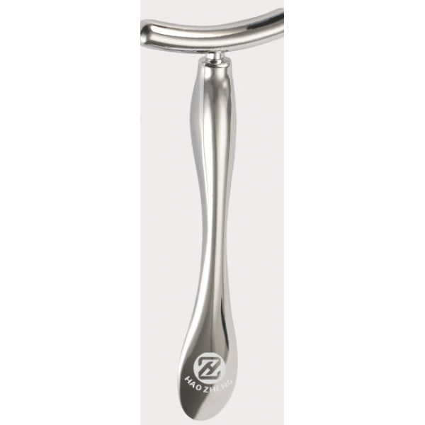 Масажна палочка металева Т - подібна для масажу, масажний аплікатор для крему навколо очей, 3,5х9,5 см