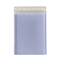 Конверт бандерольный, самоклеючий конверт із пухирчастими вставками всередині, 32х40 см, блідо-ліловий, 1шт