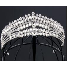 Корона на голову "Perfect Stone", з камінням, срібло