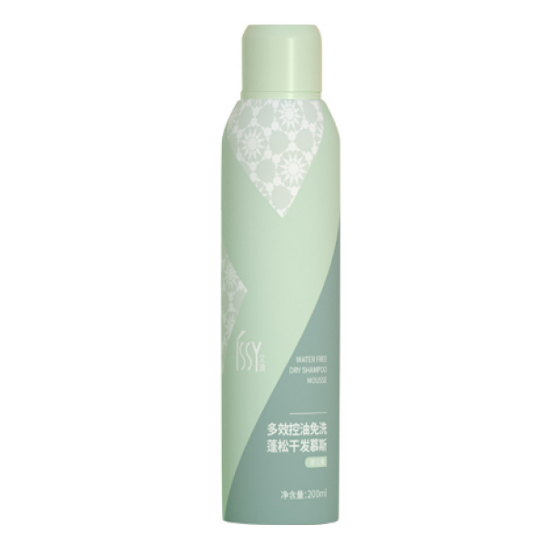 Сухий шампунь - мус для волосся Issy Water Free Dry Shampoo Mousse, з квітковим ароматом, 200 мл